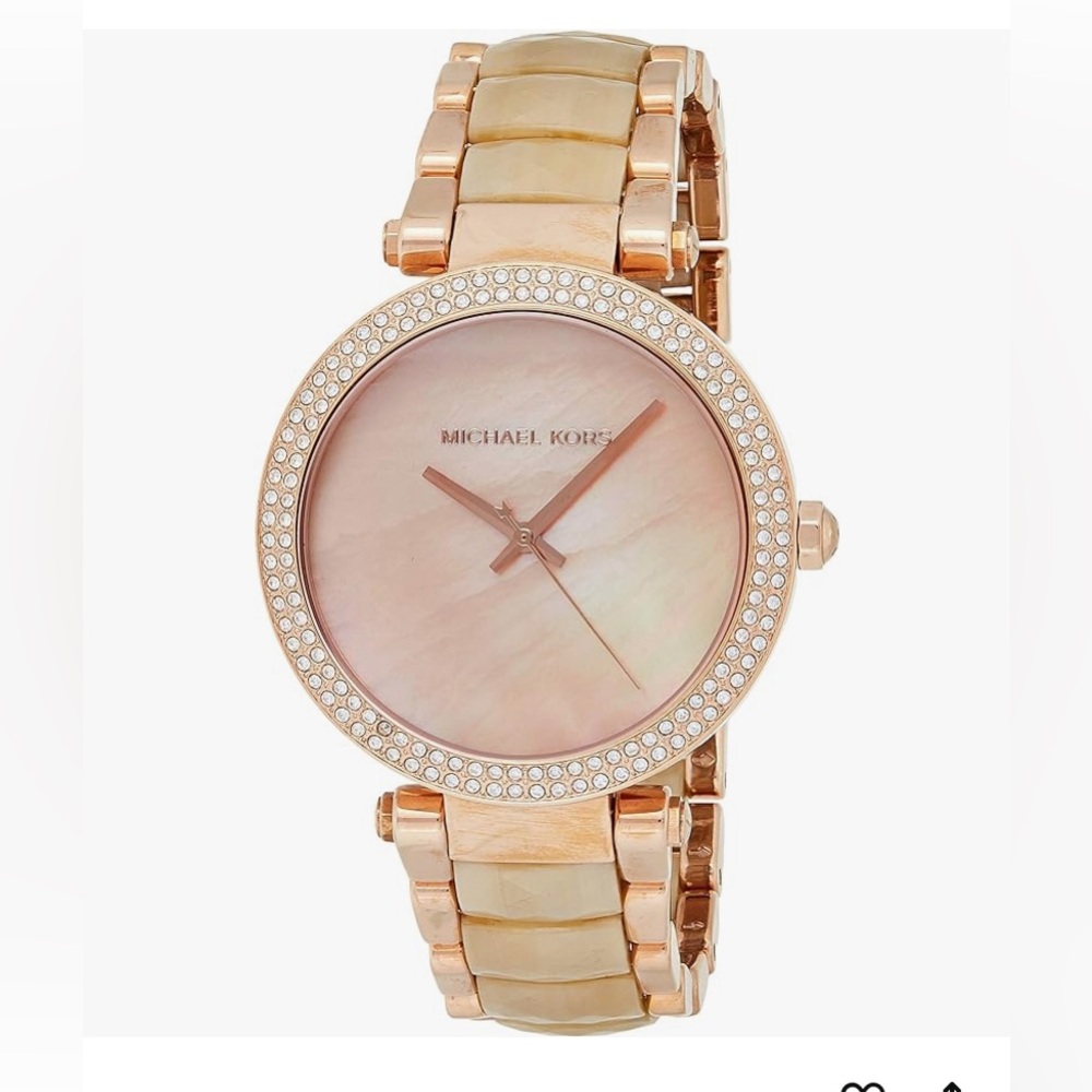 Michael Kors rose gold watch